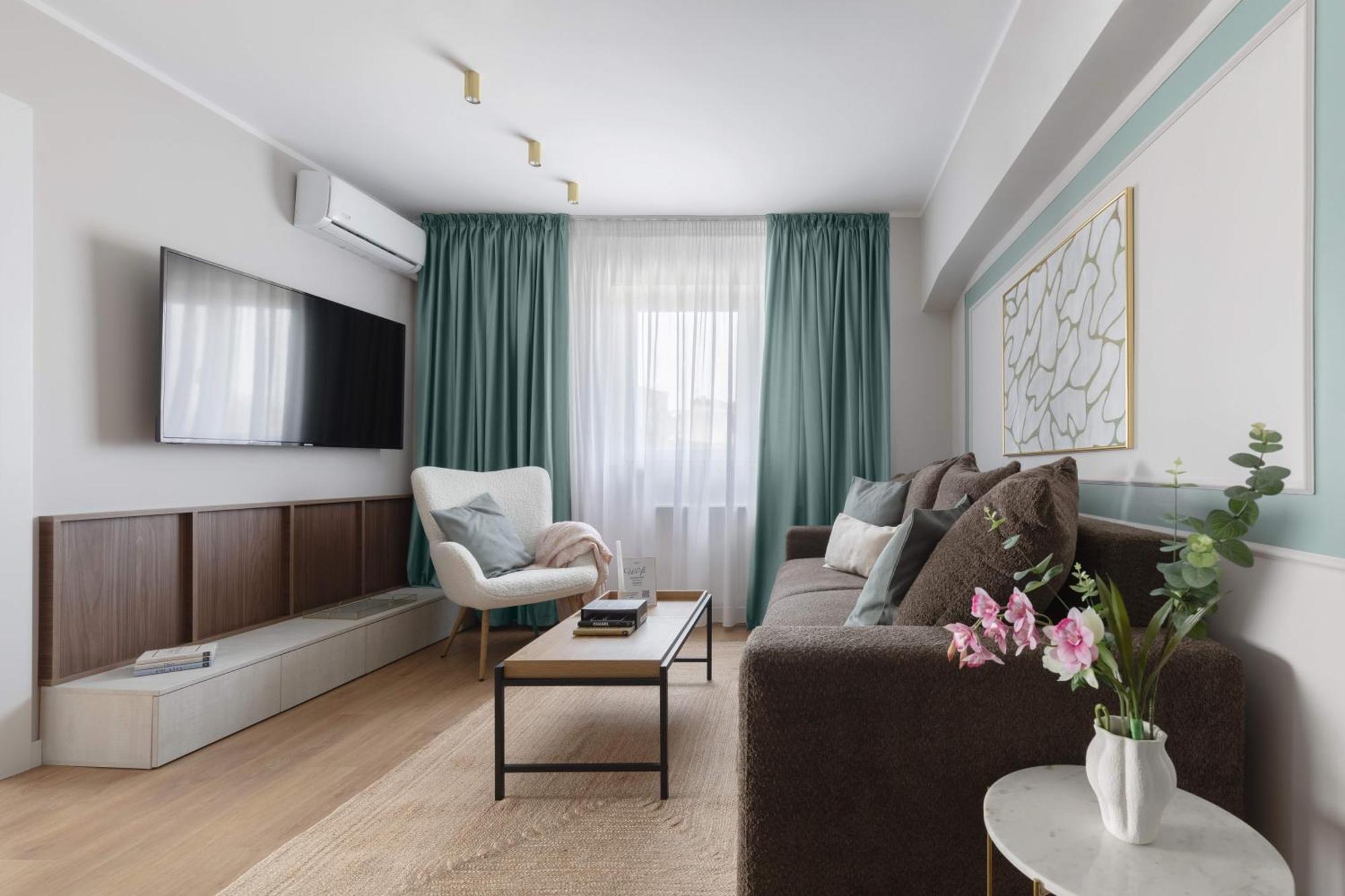 Holt - Sublime Minty Green 1Br On The Park Бухарест Екстер'єр фото
